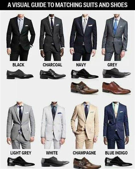 men's suit color matching.